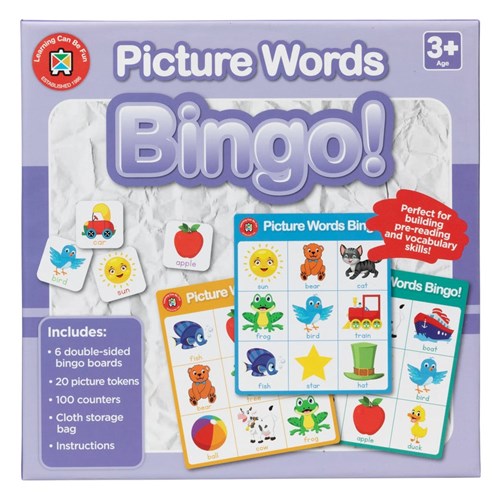 Picture Words Bingo